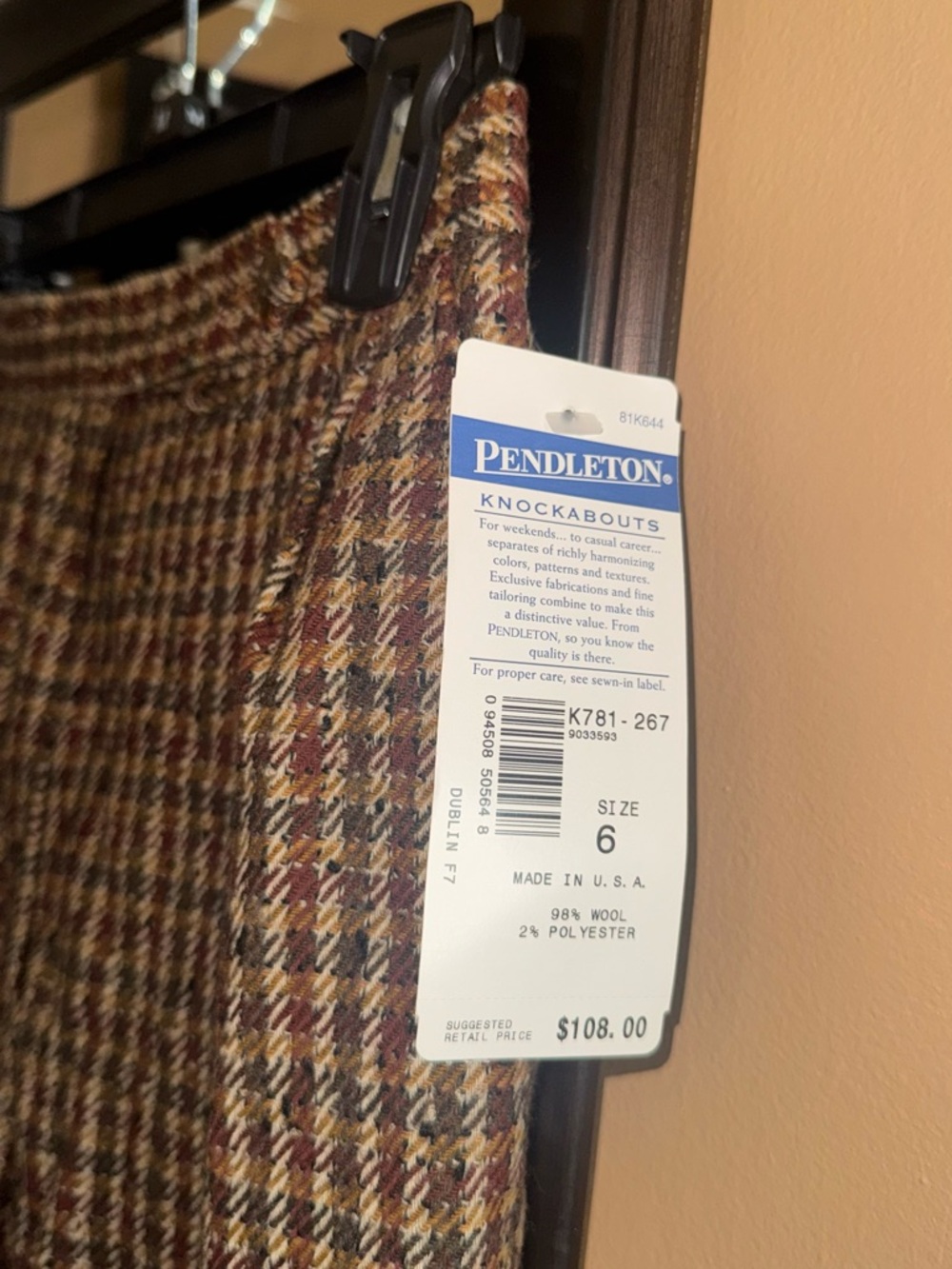 Pendleton Pants - Picture 3 of 4